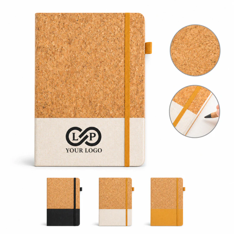 Eco-Conscious Office Notebook with Logo Customization