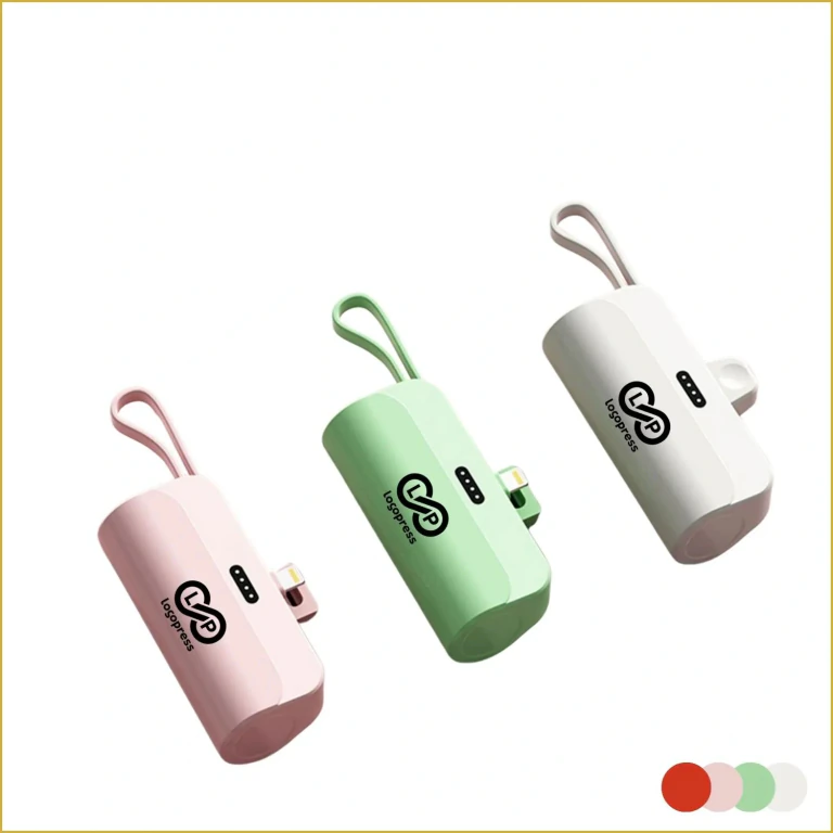 Custom Mini Capsule Wireless Power Bank