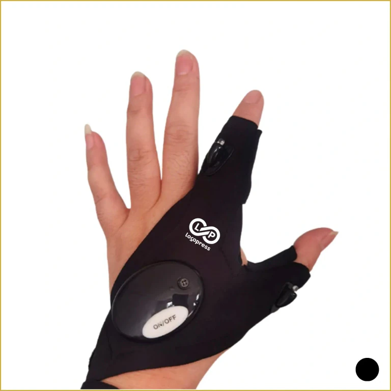 Soft Breathable LED Flashlight Gloves - Ideal Gifts