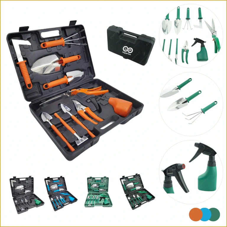10PCS Durable Garden Tool Set, Plastic, Ergonomic