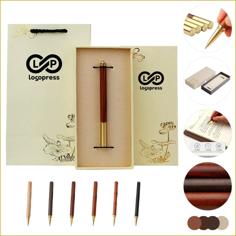 Premium Wooden Signature Ballpoint Pen for Executives