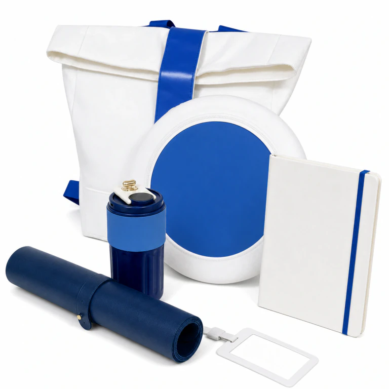 Personalized Paper Backpack Coffee Cup Business Gift Set