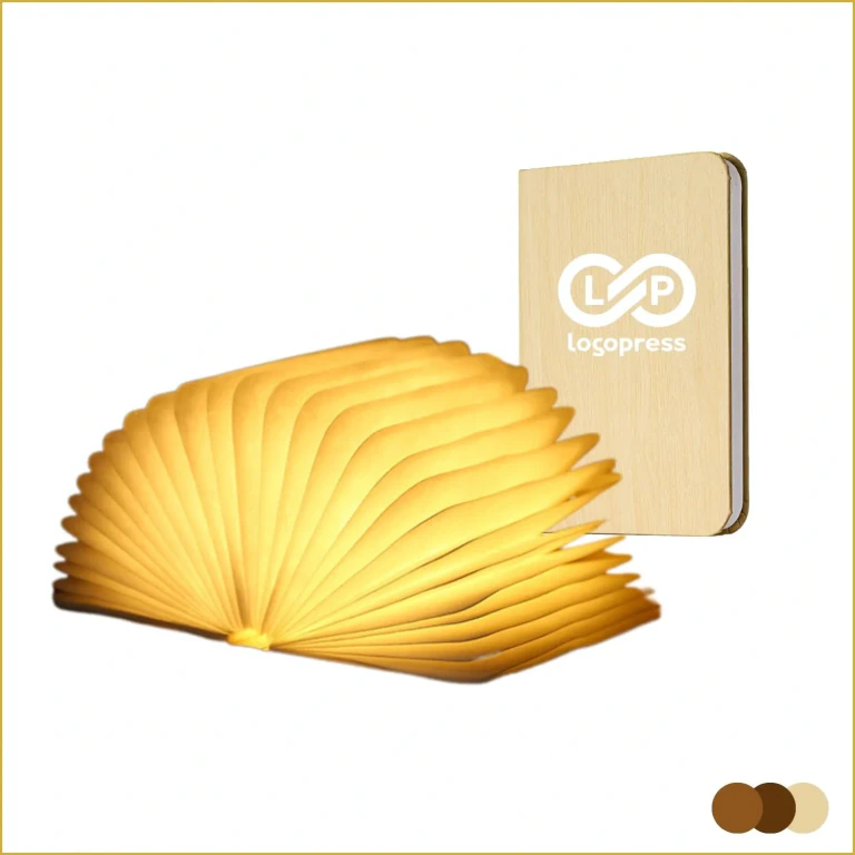 Portable Home Office Decoration Gift Folding Book Lamp