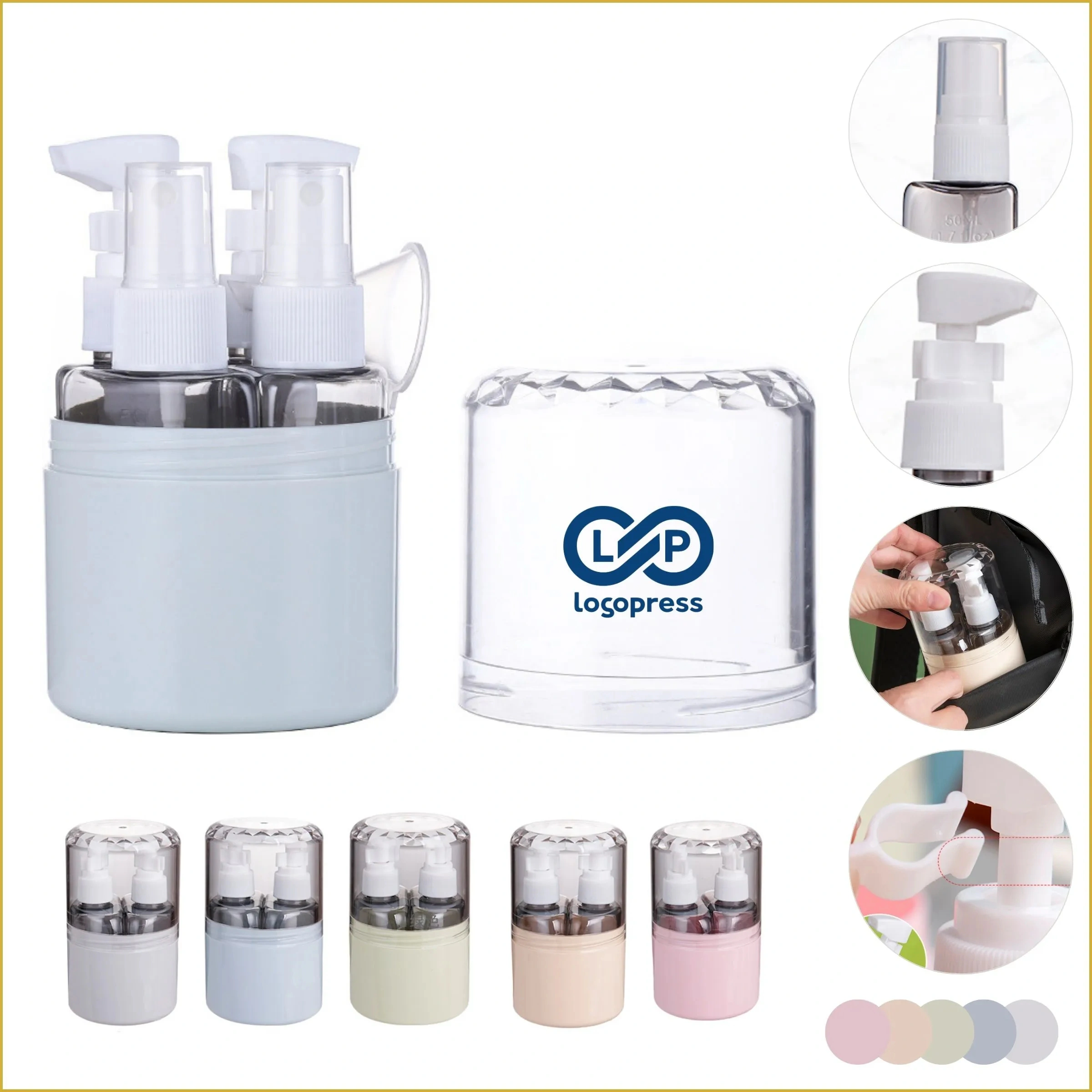 Eco-Friendly Travel Toiletries Bottle