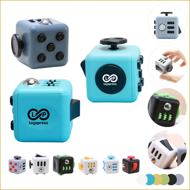 Durable Portable Fidget Gadget Cube Toy for Stress Relief