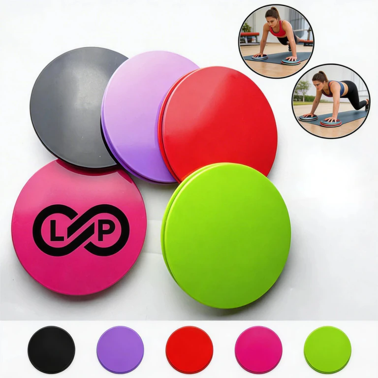 6.89" Dual Sided ABS & EVA Foam Gliding Discs