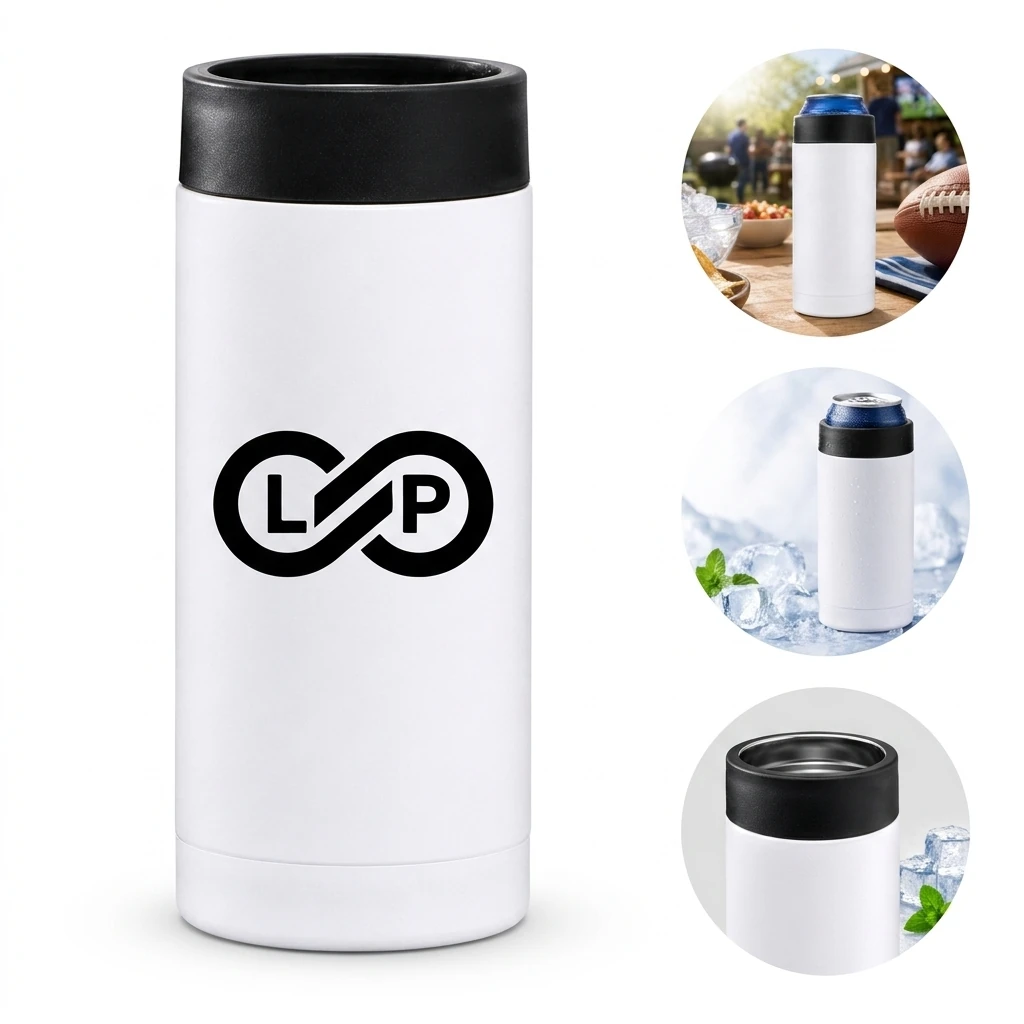 12oz Stainless Steel Cooler for Coke, Beer at Party