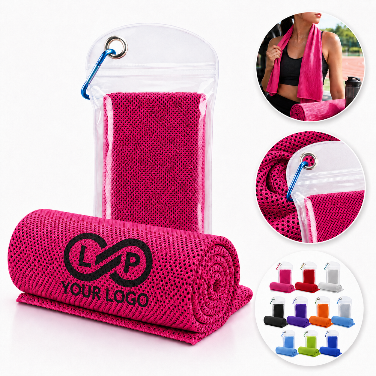 Soft Hyper-evaporative Cooling Towel, 3-Hour Chill