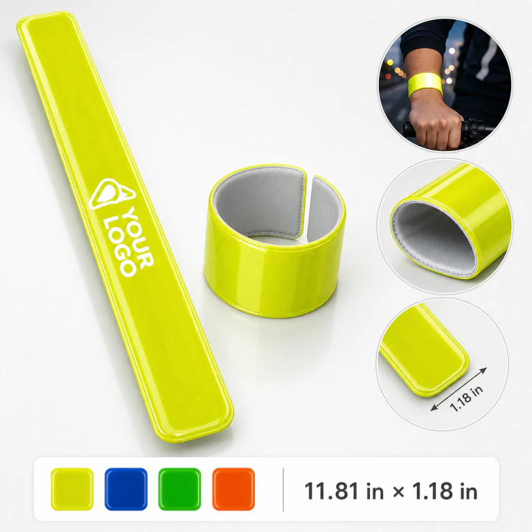Super Bowl PVC Reflective Wrist Strap - Safety for Sports
