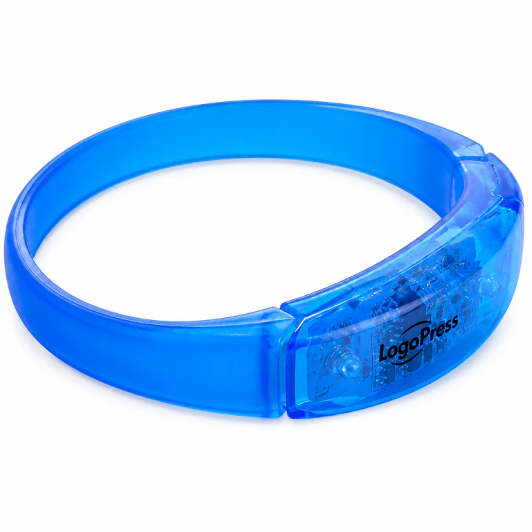 Sound Activated LED Silicone Wristband for Party & Safety