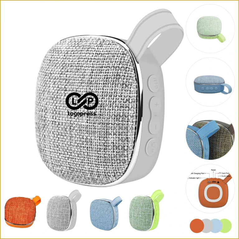 Mini Outdoor Bluetooth Speaker with ABS, USB/TF, FM Radio