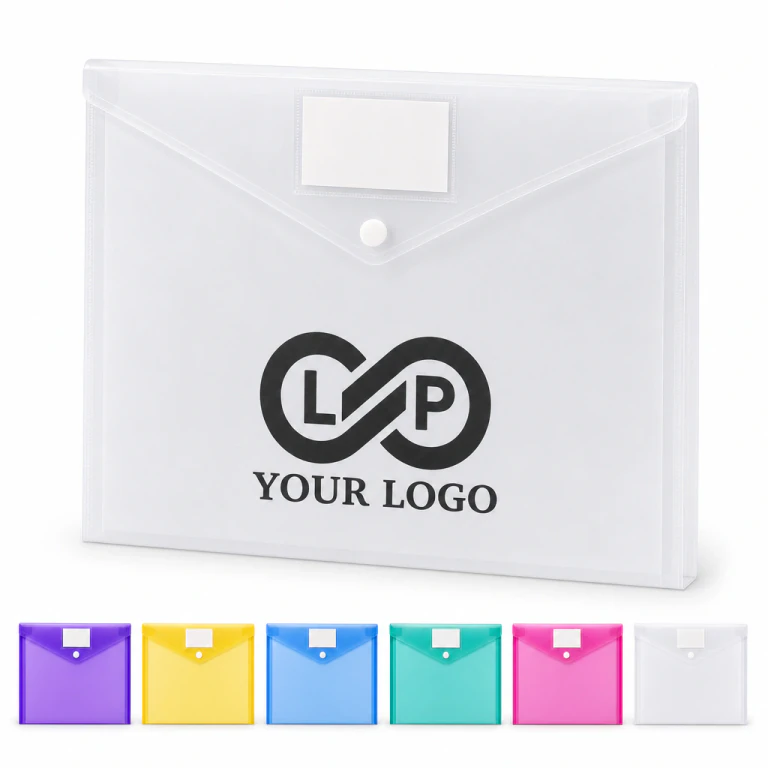 A4 Reusable Plastic File Folders, Premium PP, Waterproof