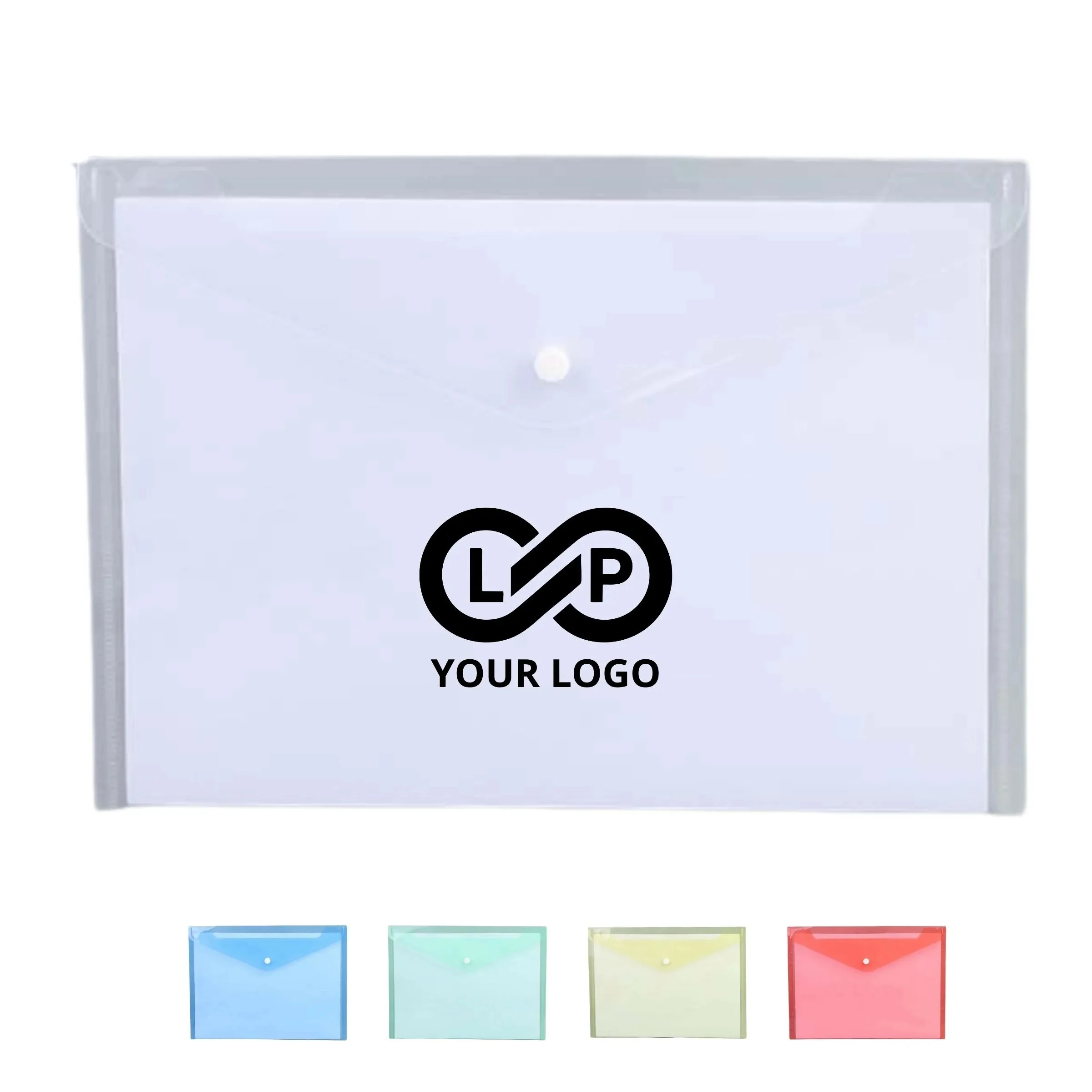 A4 Waterproof Document Organizer with Snap Closure
