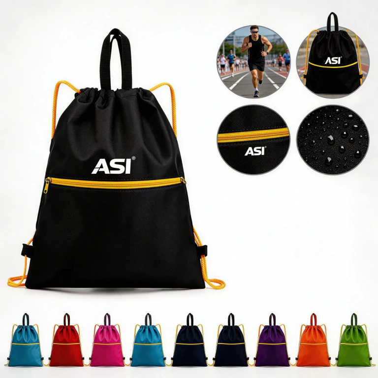 Waterproof Nylon Drawstring Backpack for Outdoor Activities