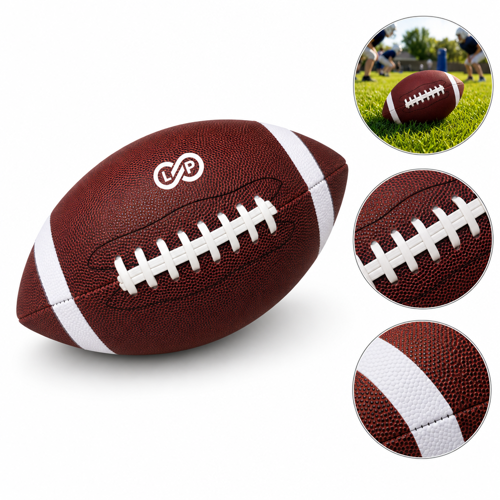 High-Quality PVC Youth Football, Easy Grip, Custom Logo