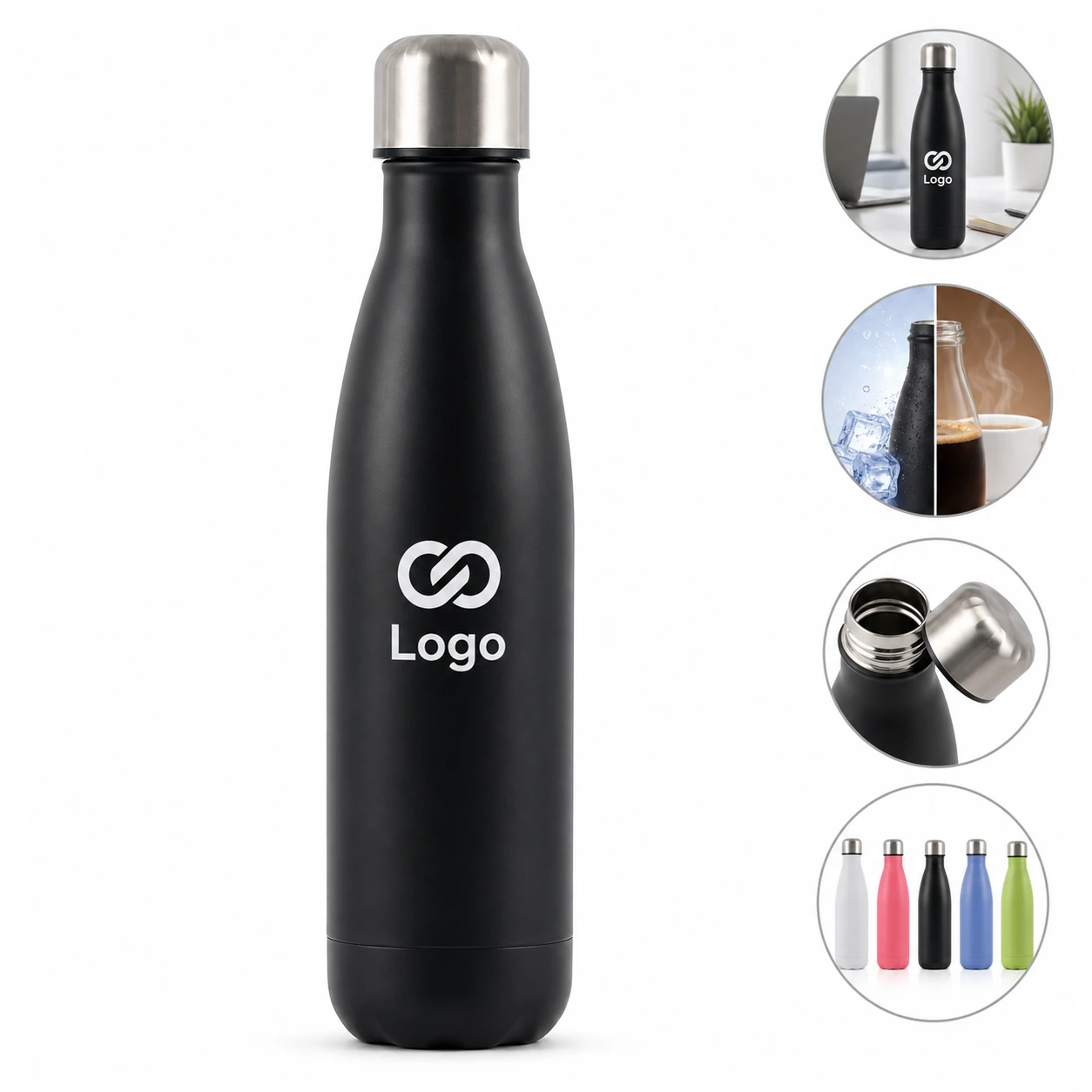 304 Stainless Steel Cola Bottle for Daily Use