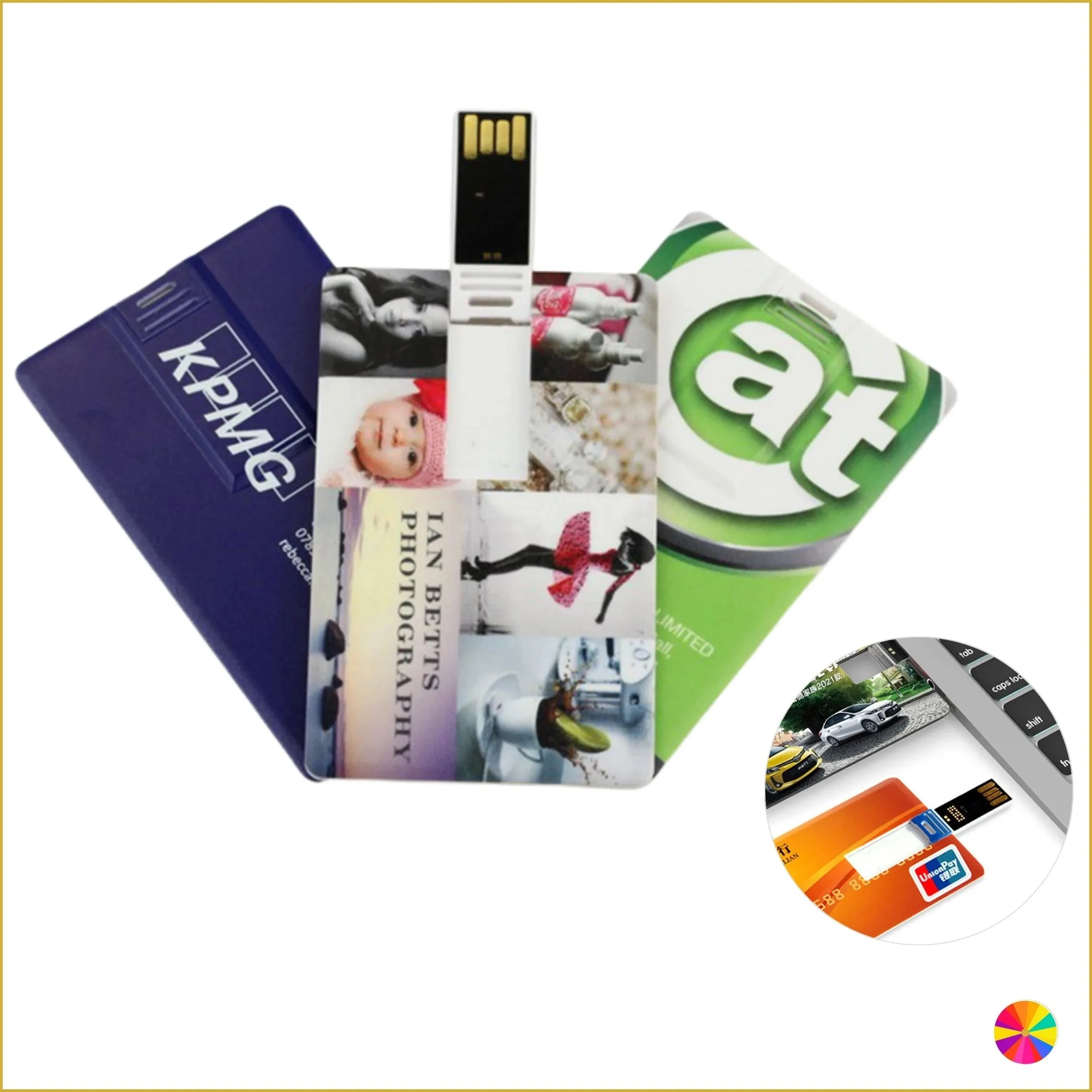 Custom Credit Card USB Flash Drive