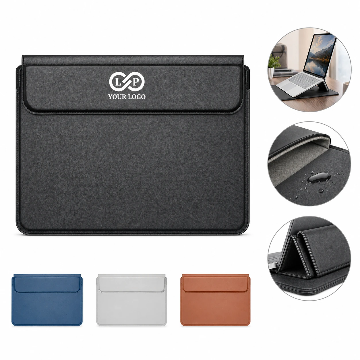13.3/14/15.4-inch Laptop Stand Lined Bag, Scratch-resistant