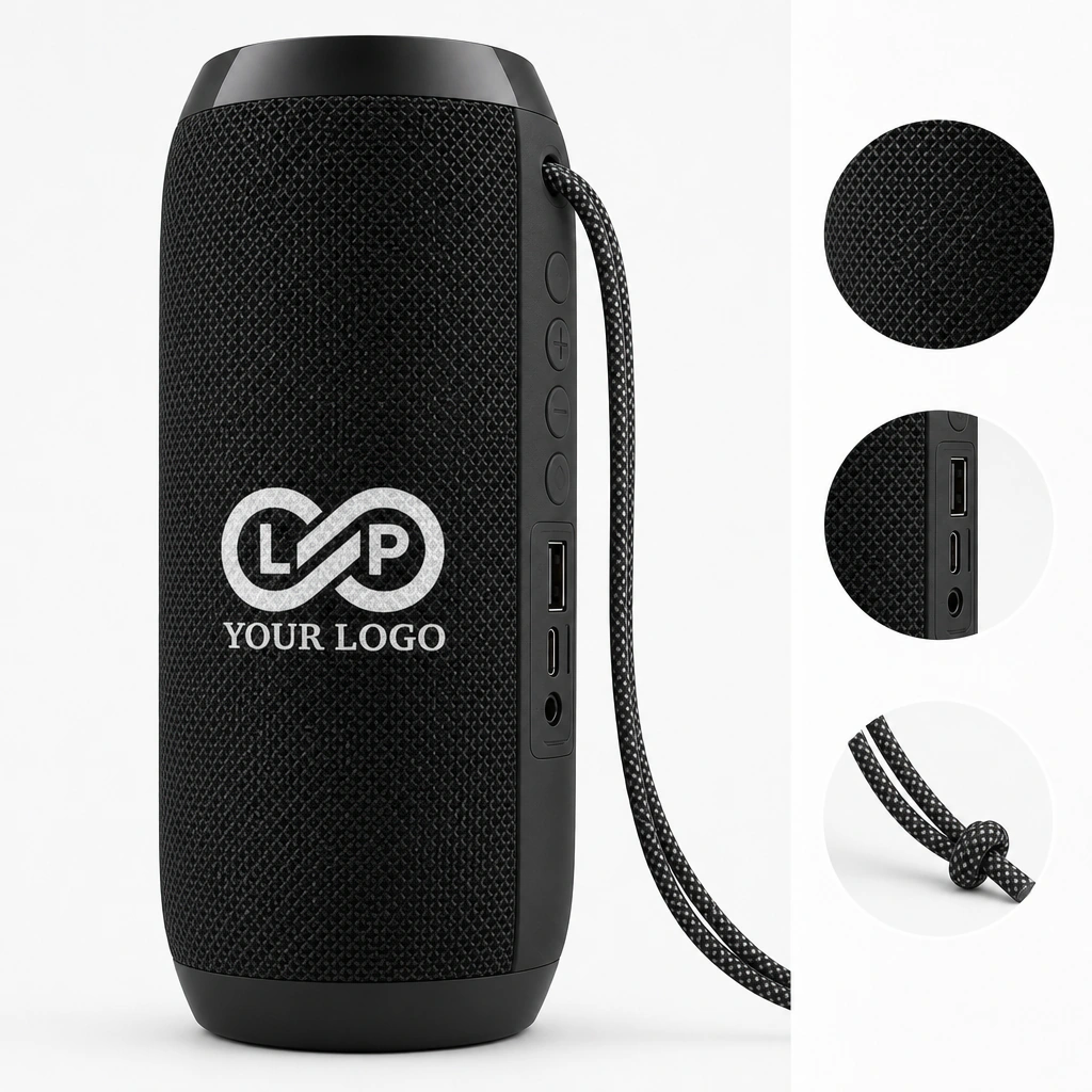Portable Outdoor Waterproof Bluetooth Speaker with HD Sound