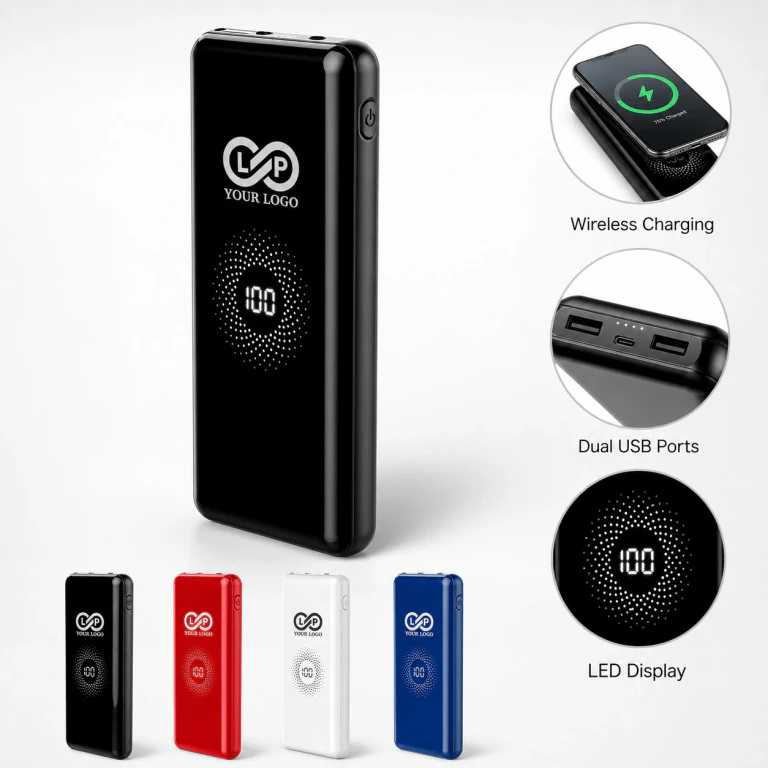 10000mAh Wireless Fast Charge Power Bank