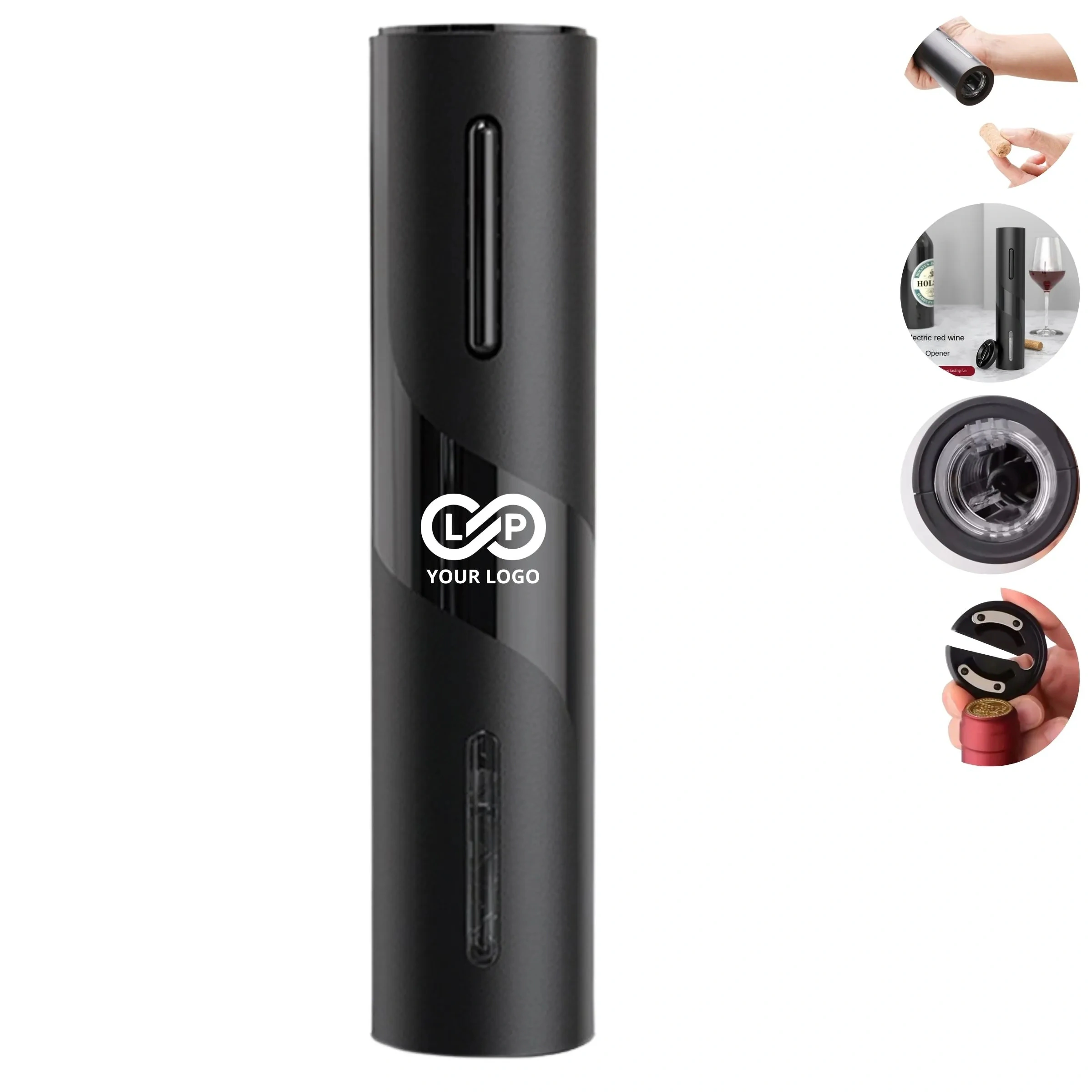 Electric Wine Foil Cutter - Battery Operated Reusable Opener