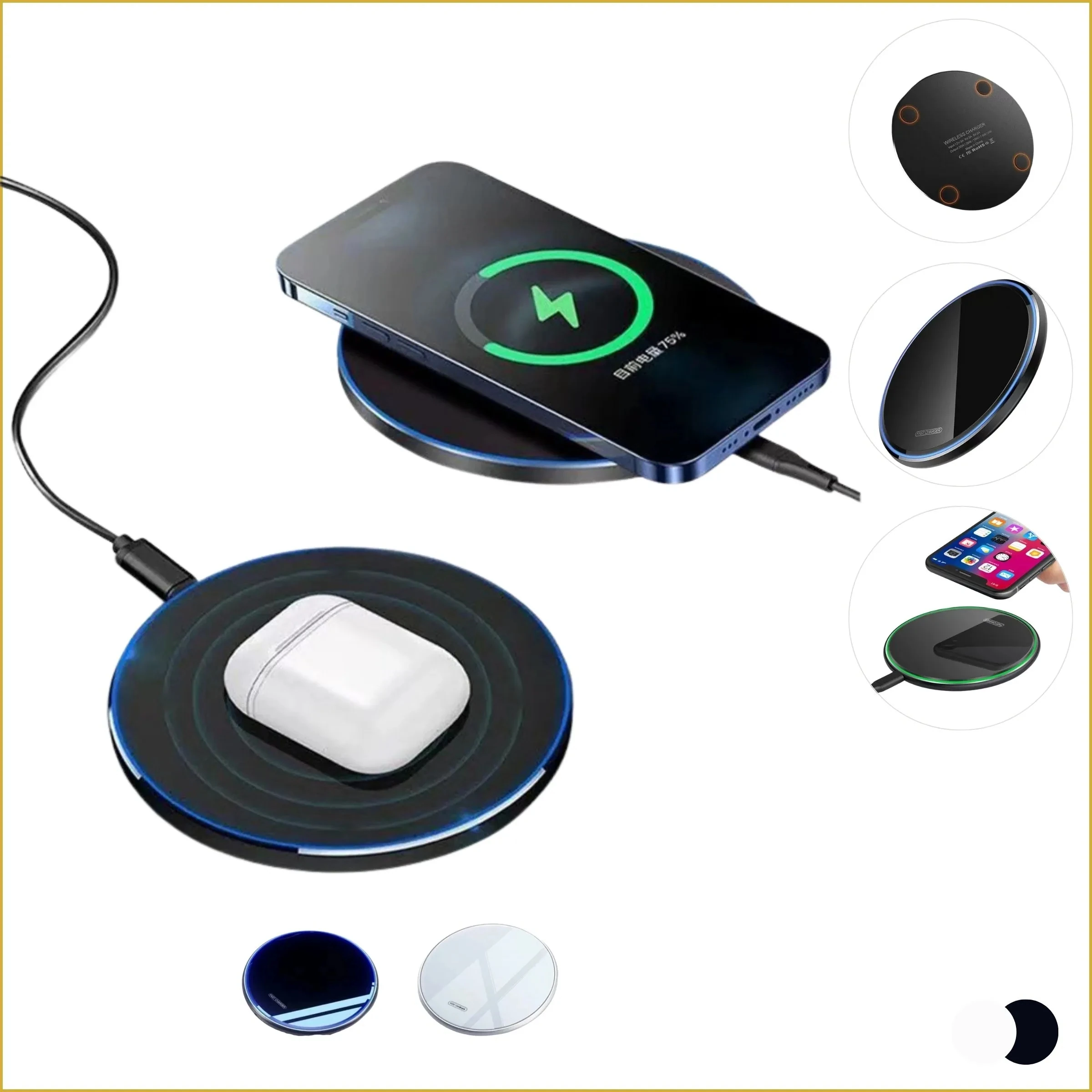 Mini Fast Wireless Charger Pad