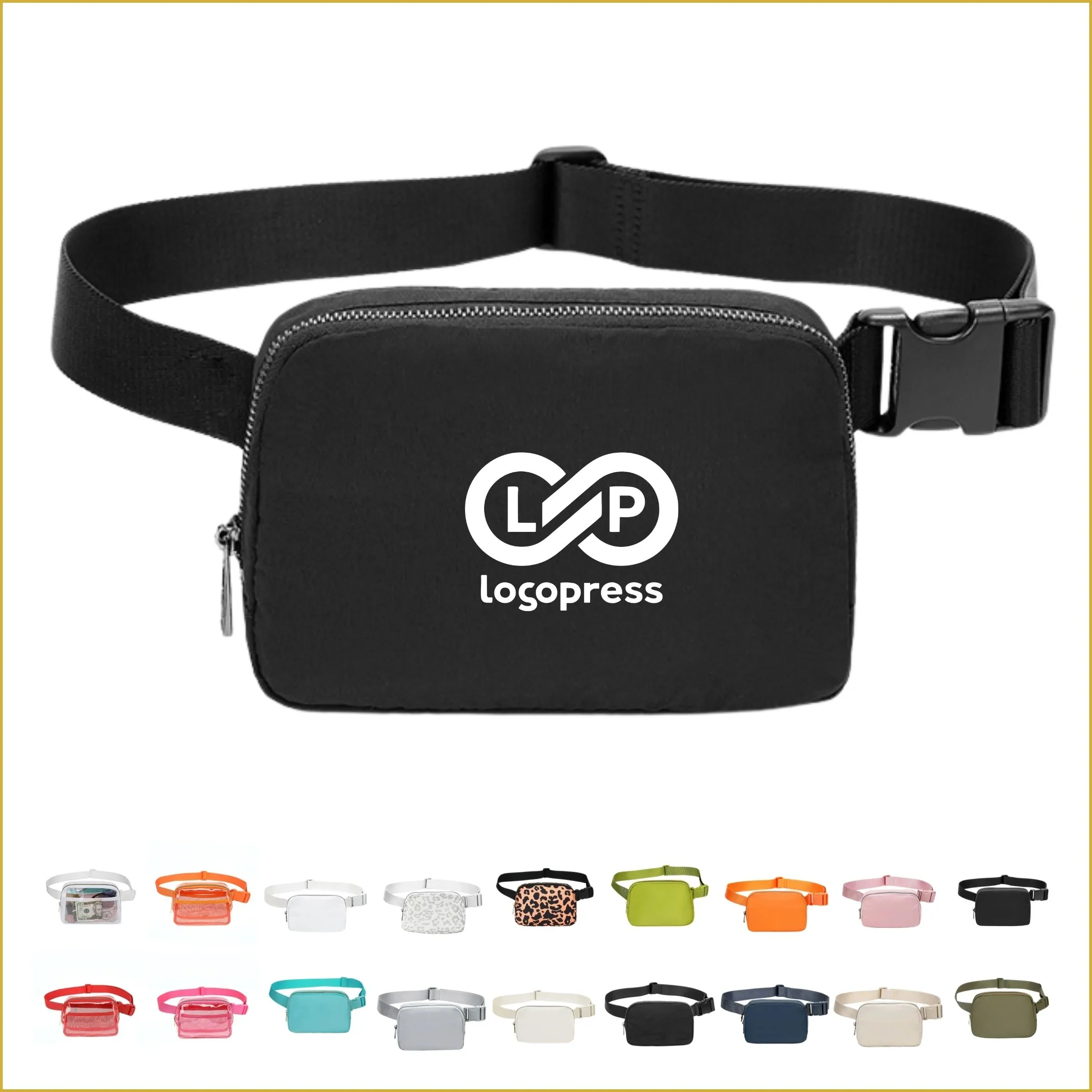 Fashion Versatile Unisex Portable Large Capacity Waist Bag