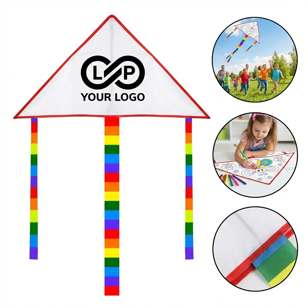 Custom Non-Woven Triangle Camping Kite
