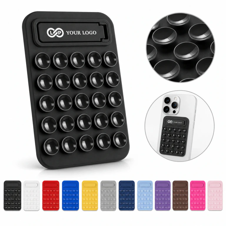 2 in 1 Silicone Suction Cup Selfies Phone Mount