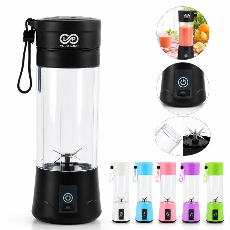 Summer Rechargeable Portable Juice Blender, 6-Blade