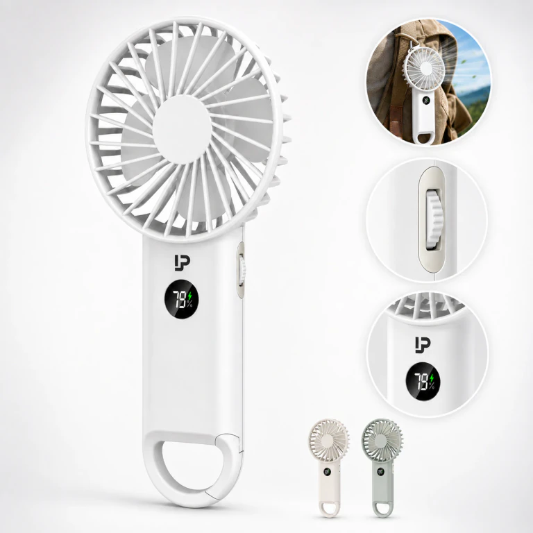 Exquisite Portable Handheld Fan - Long - Battery Life
