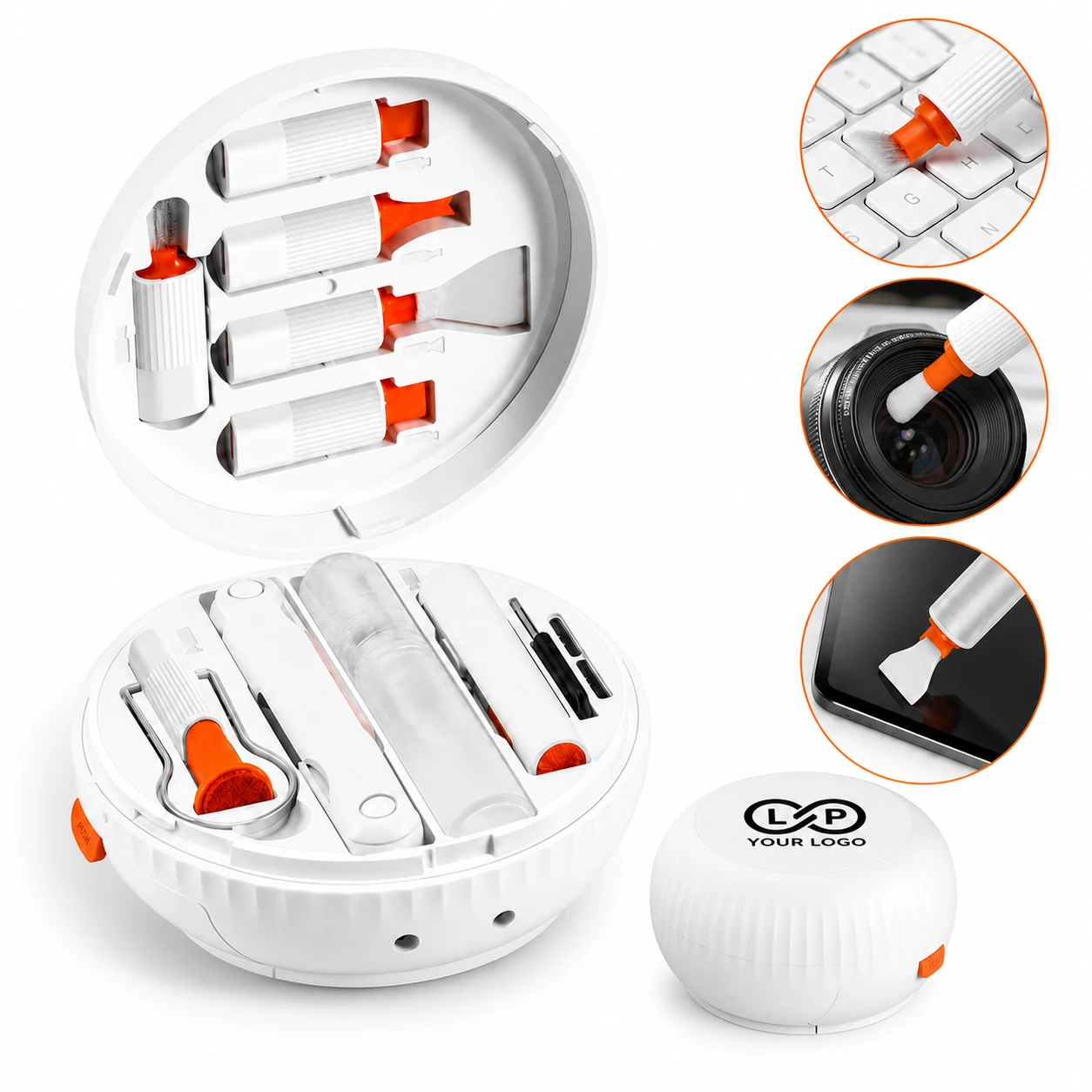 20 in 1 Multifunctional Electronics Cleaning Kit for Camera, Laptop, Keyboard, and More