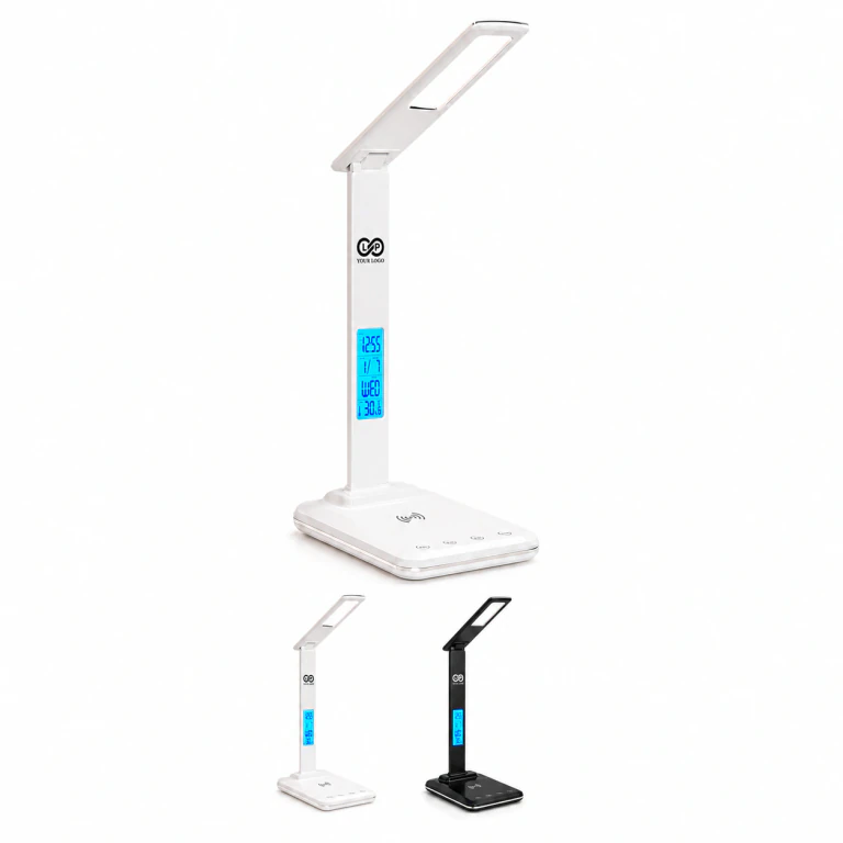 15W Fast Wireless Charger Dimmable LED Desk Lamp