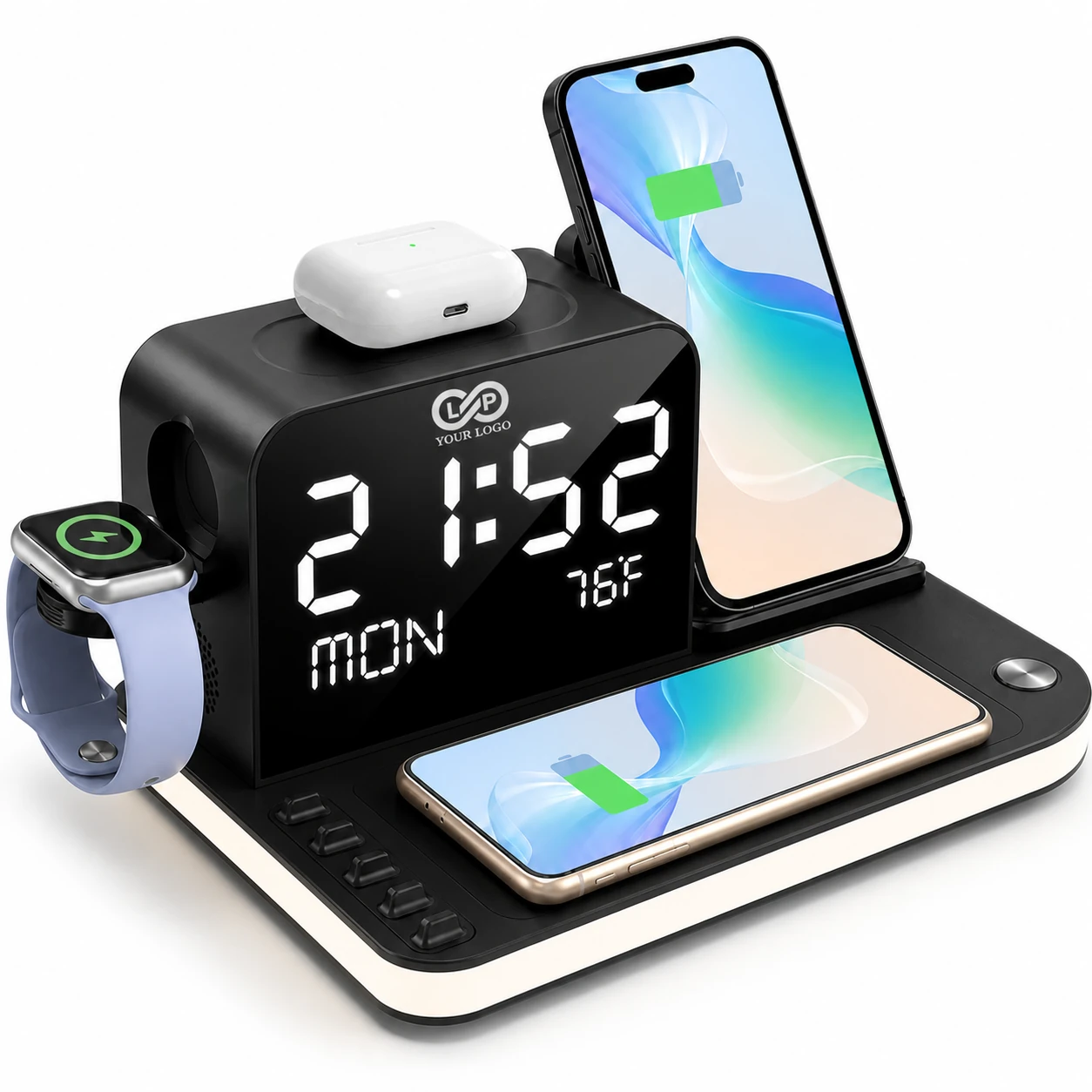 7-in-1 Wireless Charging Station for Multiple Devices