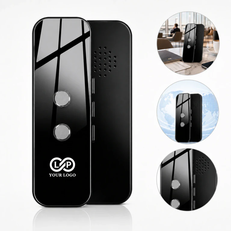 Portable Two-Way Language Translator: 150 Languages, Metal