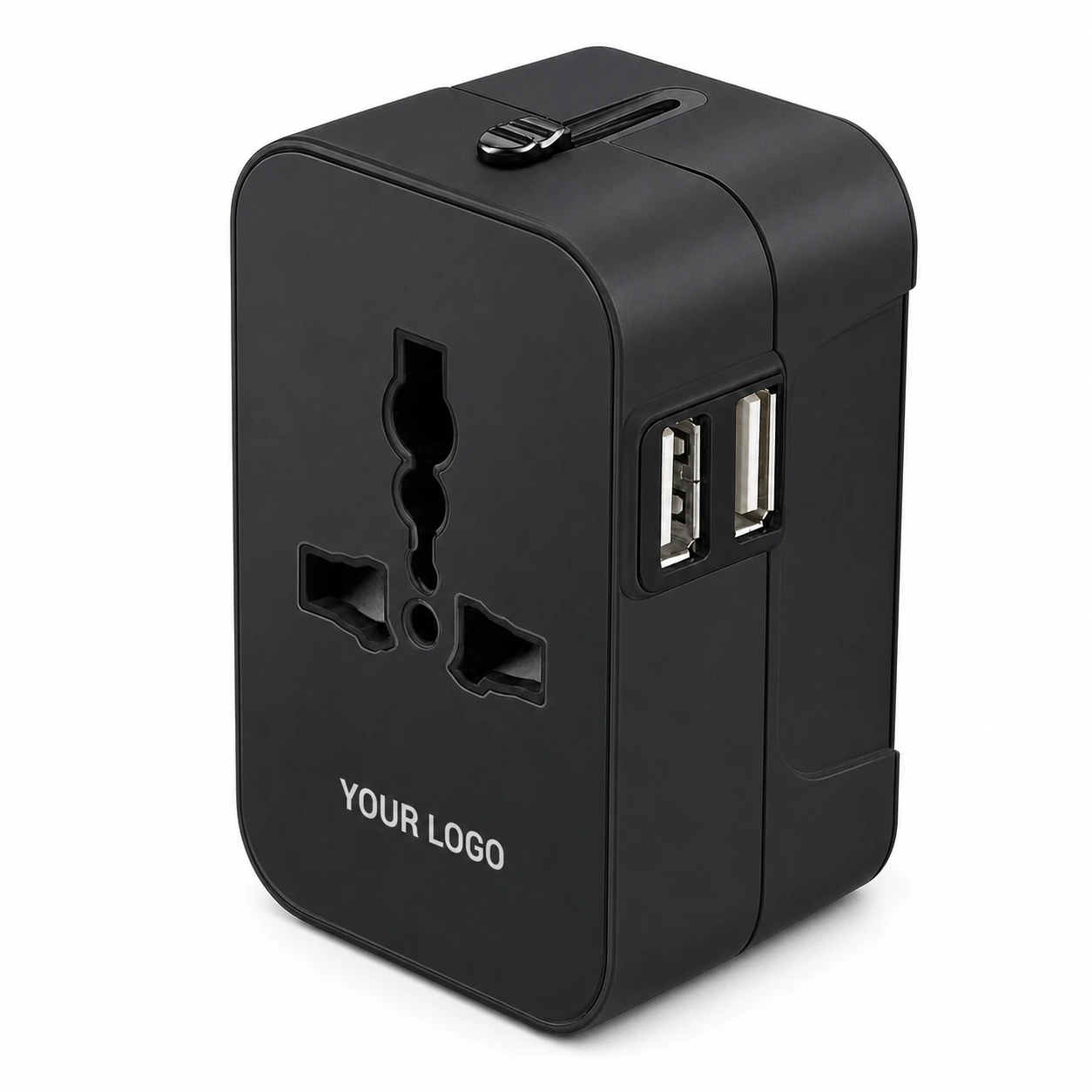 Universal Travel Plug Adapter: Charge 3 Devices Globally