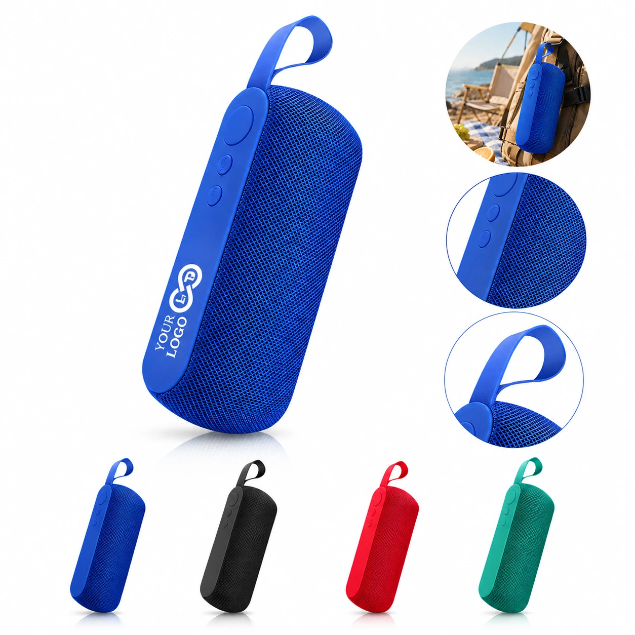 360 Surround Sound Bluetooth Speaker - TWS Pairing