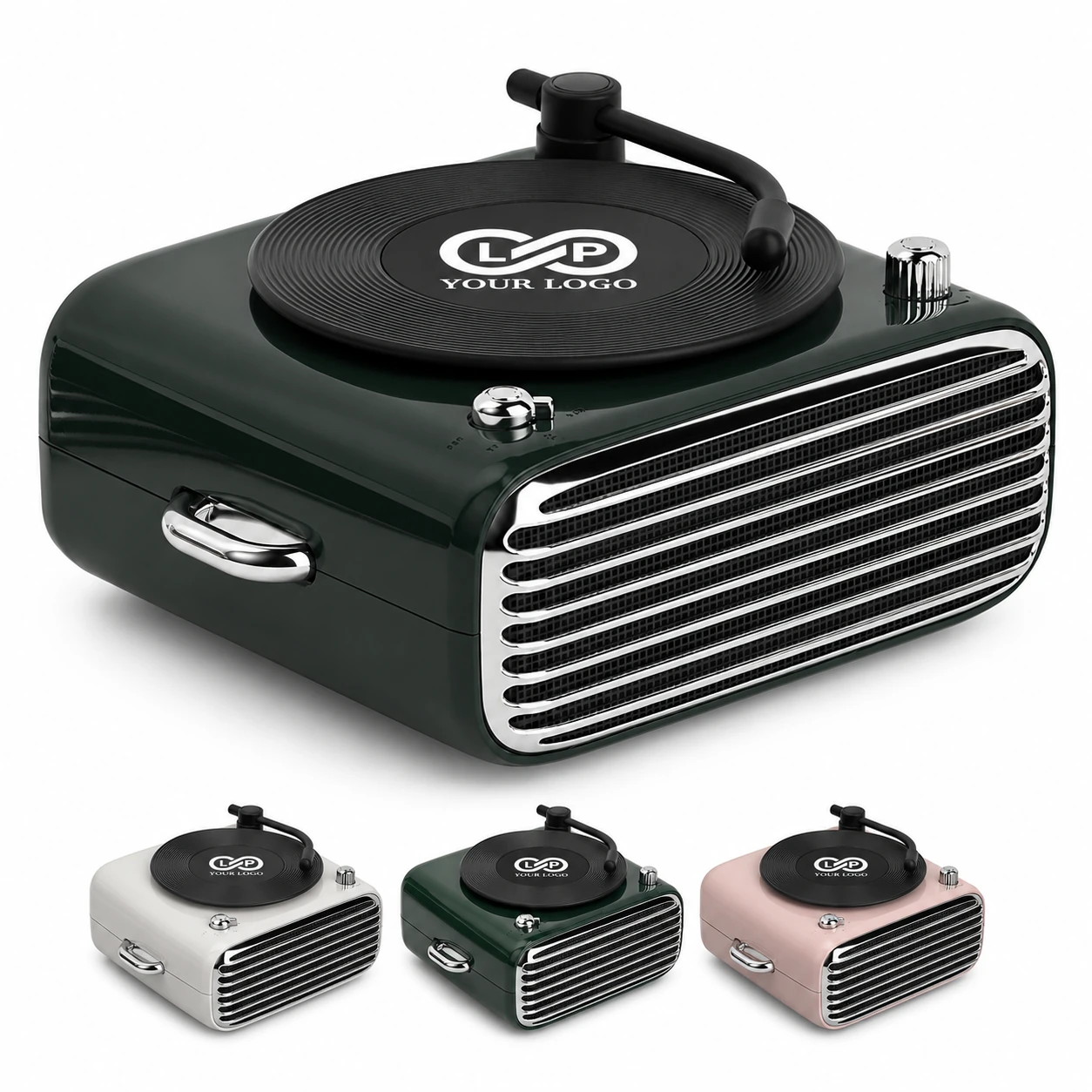 Multi - function Mini Vinyl Bluetooth Aromatherapy Speaker