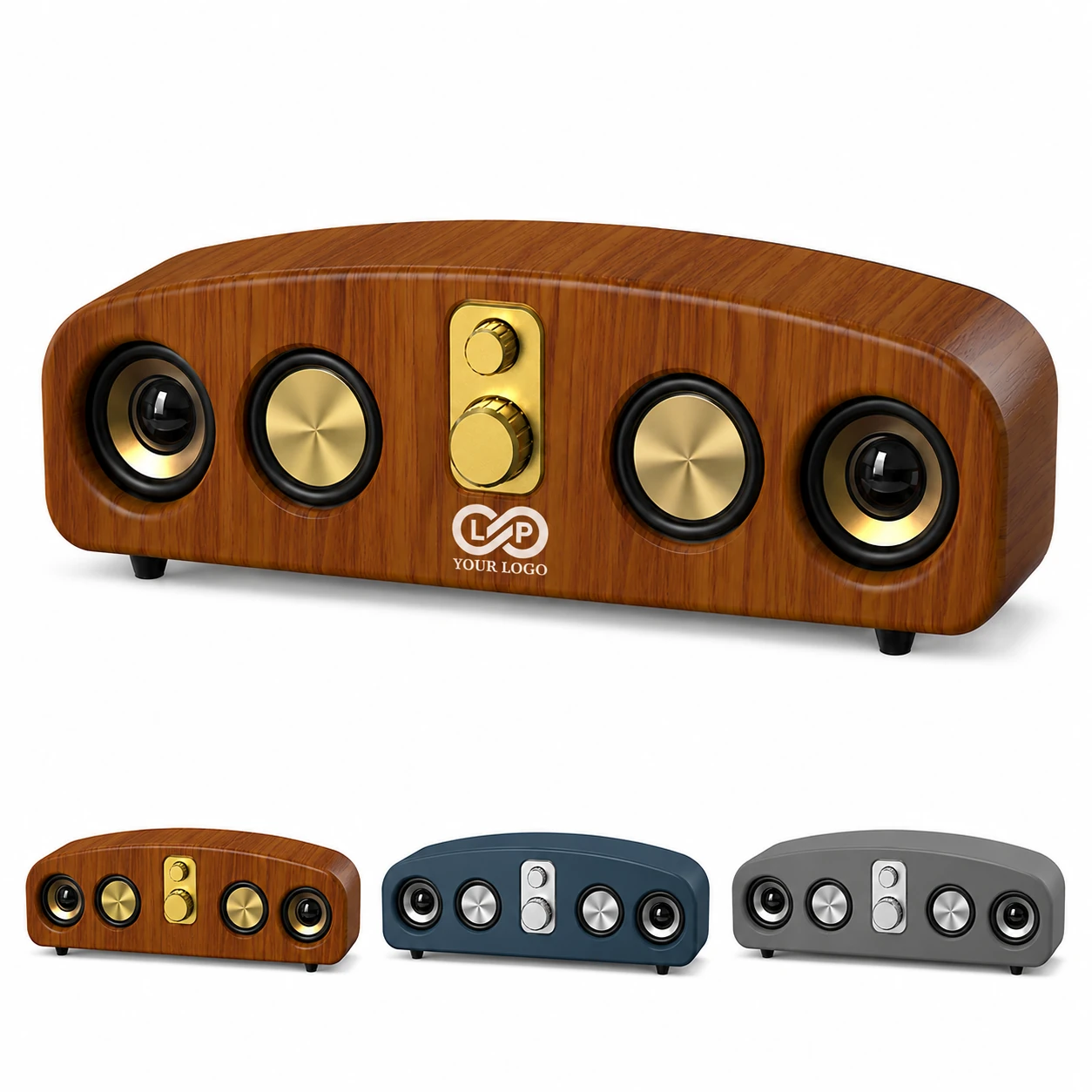 Vintage Retro Bluetooth Speaker - Powerful Bass