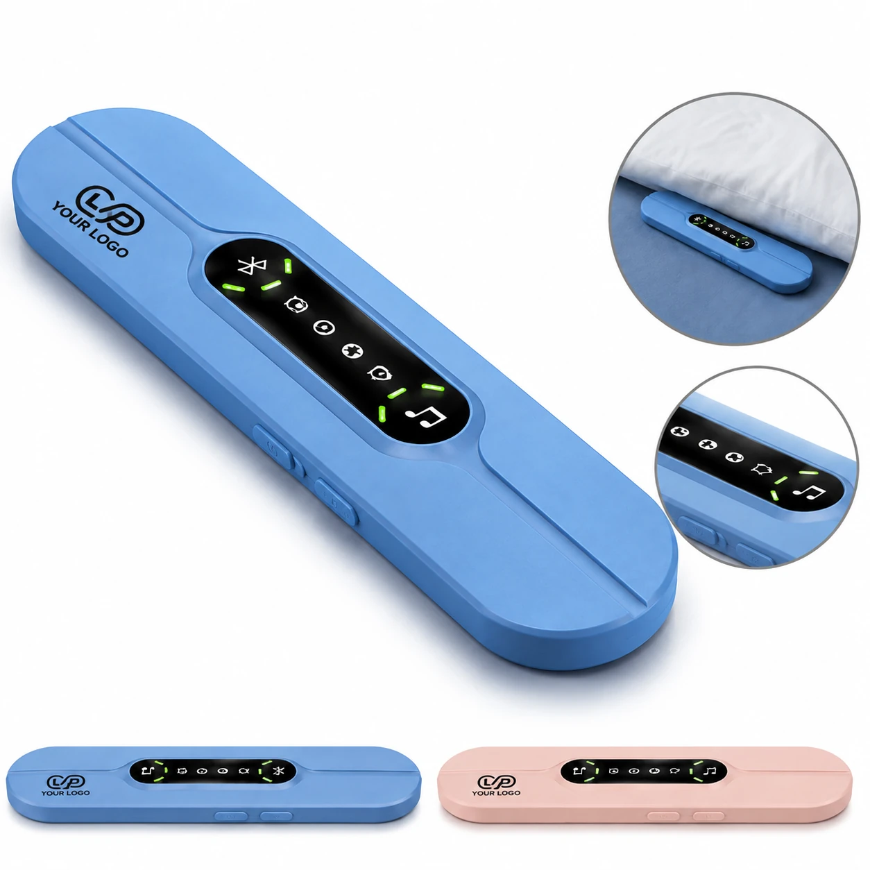 Mini Bone Conduction Pillow Speaker for Sleep