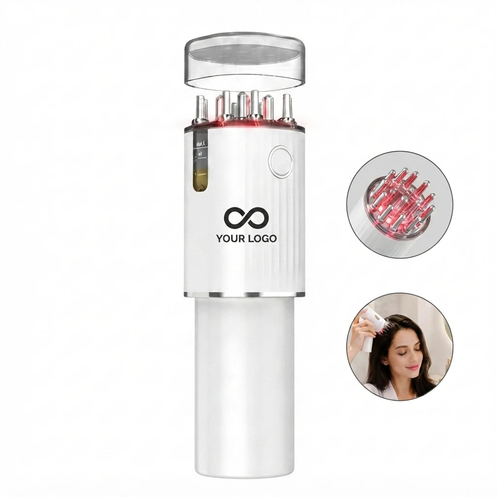 Multifunctional Electric Hair Oil Applicator Scalp Massager