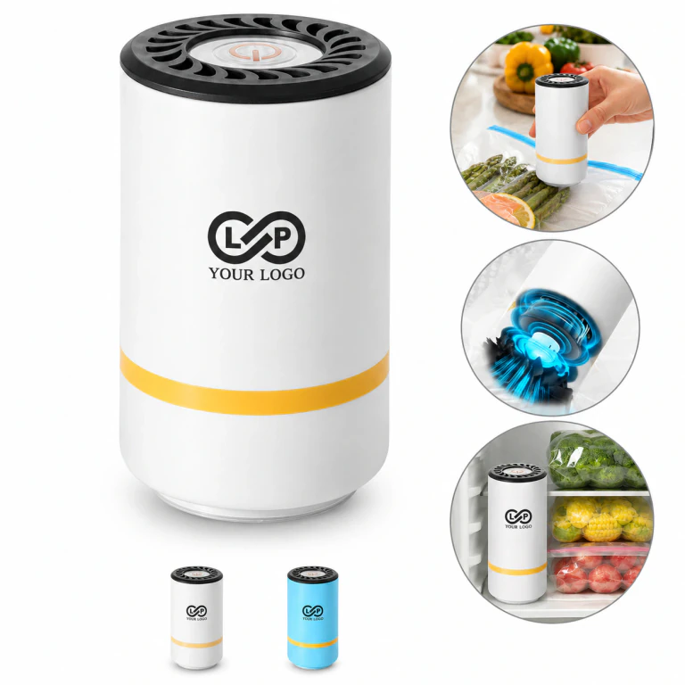 One-Touch Handheld Plastic Food Vacuum Sealer for Freshness