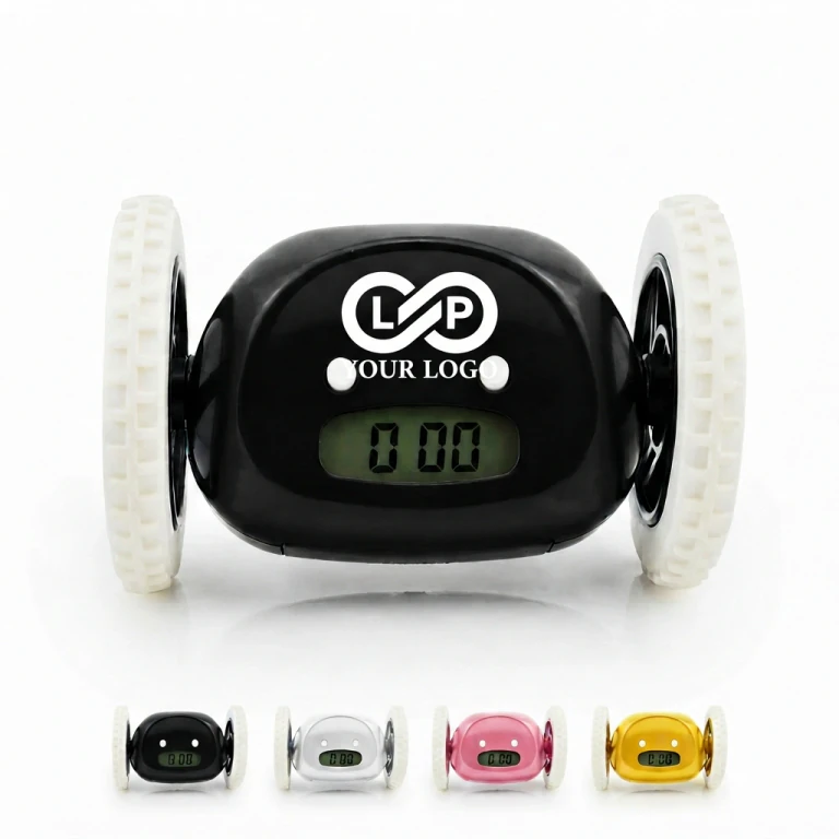 Extra Loud Runs Away Snooze Alarm Clock - Great Gift for All