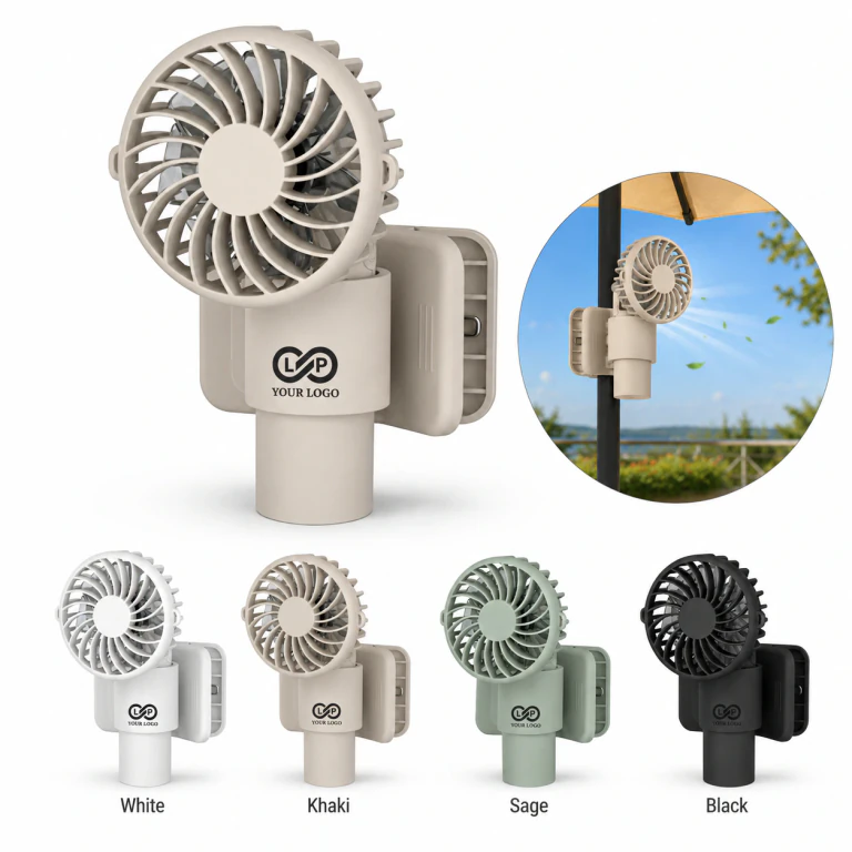 Summer Rechargeable Umbrella Clip-on Fan