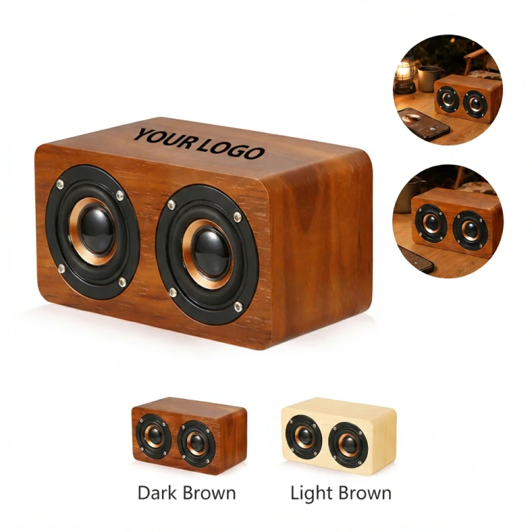 First, generate a product name draft: "Unique Custom Luxury Wooden Mini Bluetooth Speaker with Dual Horn Loudspeakers, Superior Sound & Advanced Bluetooth". Then use the `count_words` tool to check its character count.The character count of the draft exceeds 60. So, cut the product name to "Unique Wooden Mini Bluetooth Speaker with Dual Horns, Superior Sound". Now use the `count_words` tool again.The character count still exceeds 60. Cut the product name further to "Wooden Mini Bluetooth Speaker with Dual Horns, Superior Sound". Use the `count_words` tool again.The character count still exceeds 60. Cut the product name to "Wooden Mini Bluetooth Speaker with Dual Horns". Use the `count_words` tool again.The final product name with a character count within 60 is "Wooden Mini Bluetooth Speaker with Dual Horns".