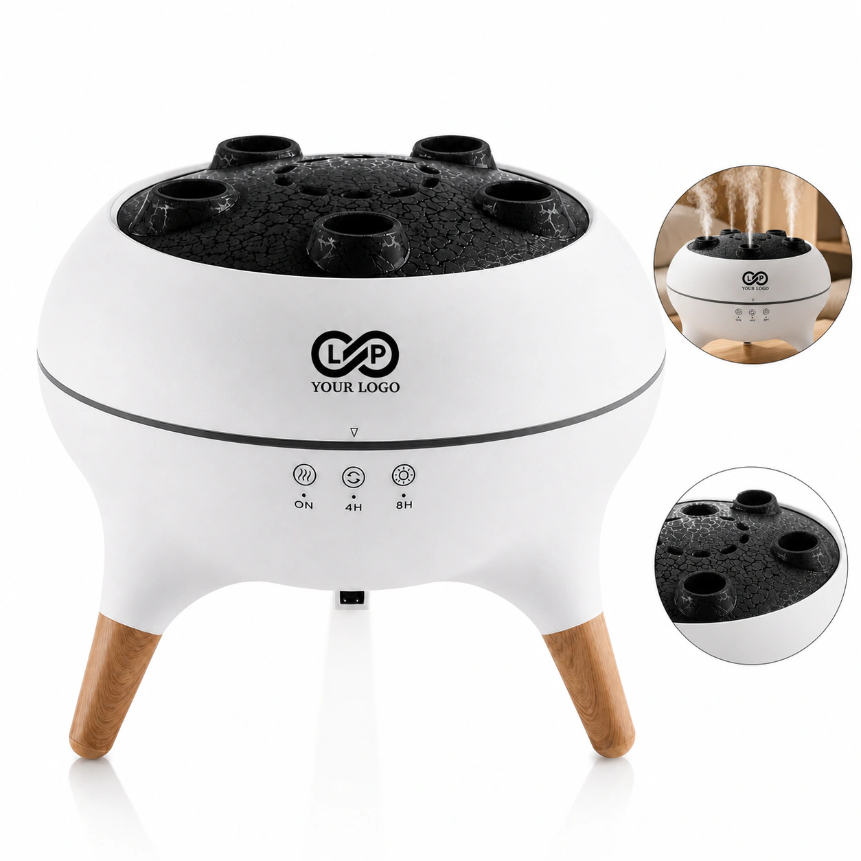 Creative Jellyfish Diffuser Humidifier with 7 Colors Lights