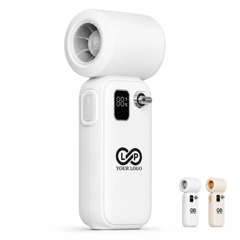 100-Speed Turbo Handheld Fan, Long Battery, Great for Gifts