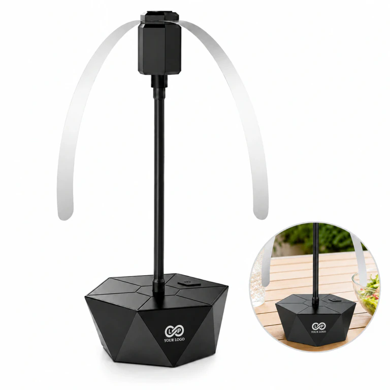 Portable Plastic Outdoor Fly Repellent Fans for Tables