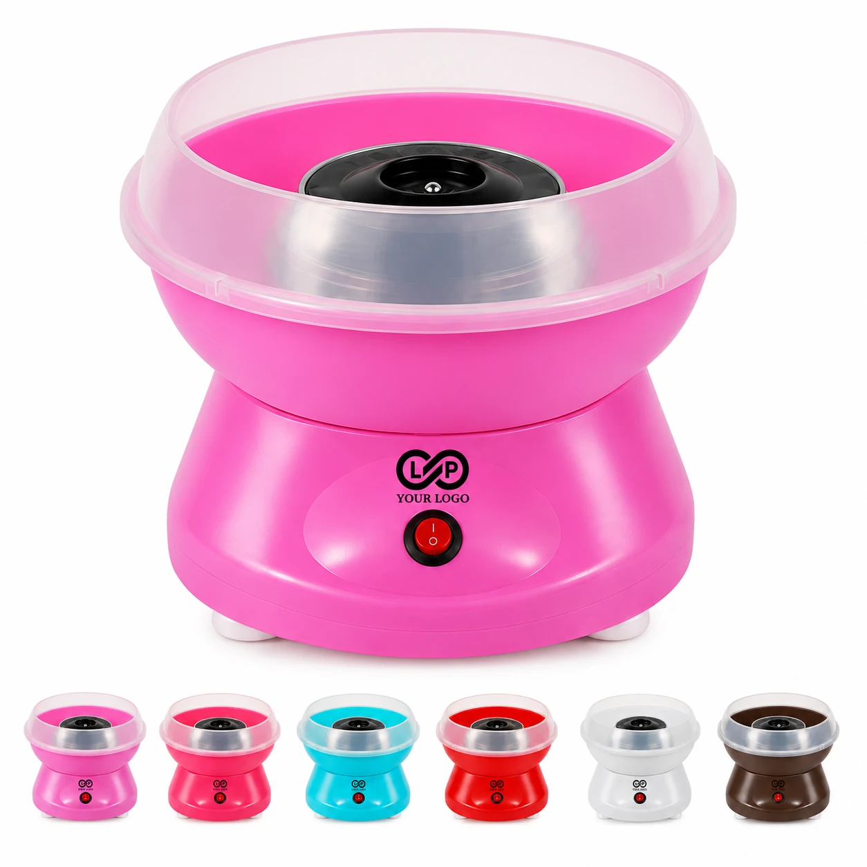 Portable Plastic DIY Kids Cotton Candy Machine