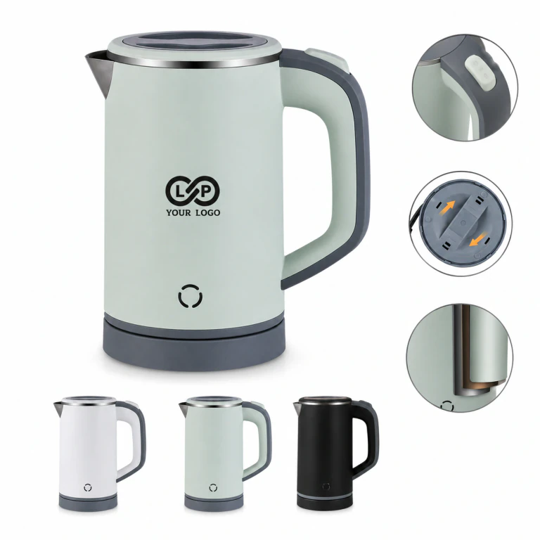 304 Stainless Steel Double-layer Electric Kettle